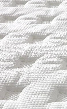 Closeup of Ortho Blue Mattress Texture
