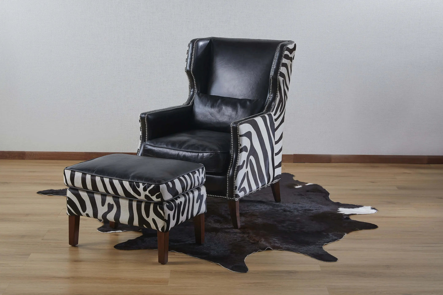 CoCo Zebra Chair & Foot rest Livingroom Decoration