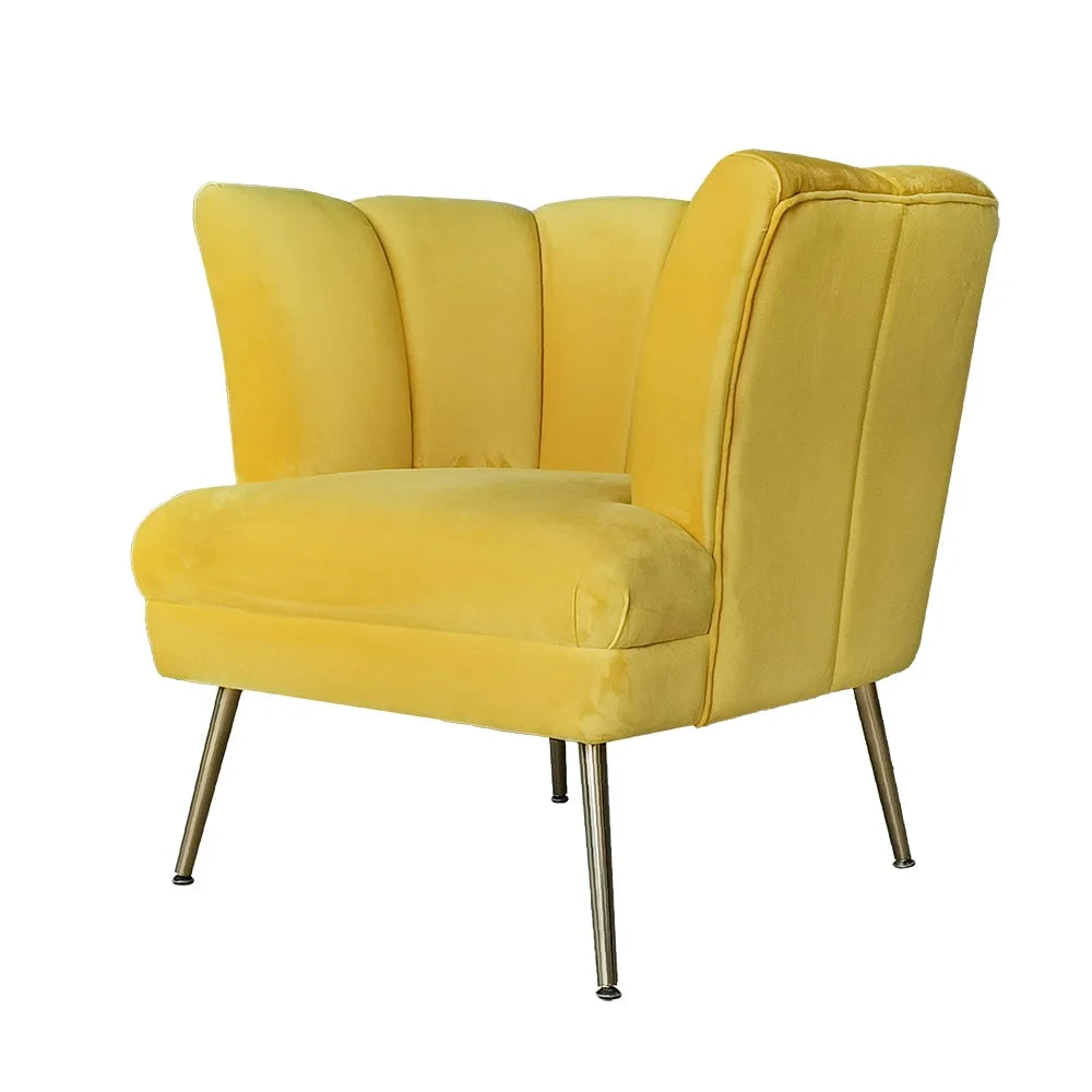 Elegant Sol Yellow Chair Design