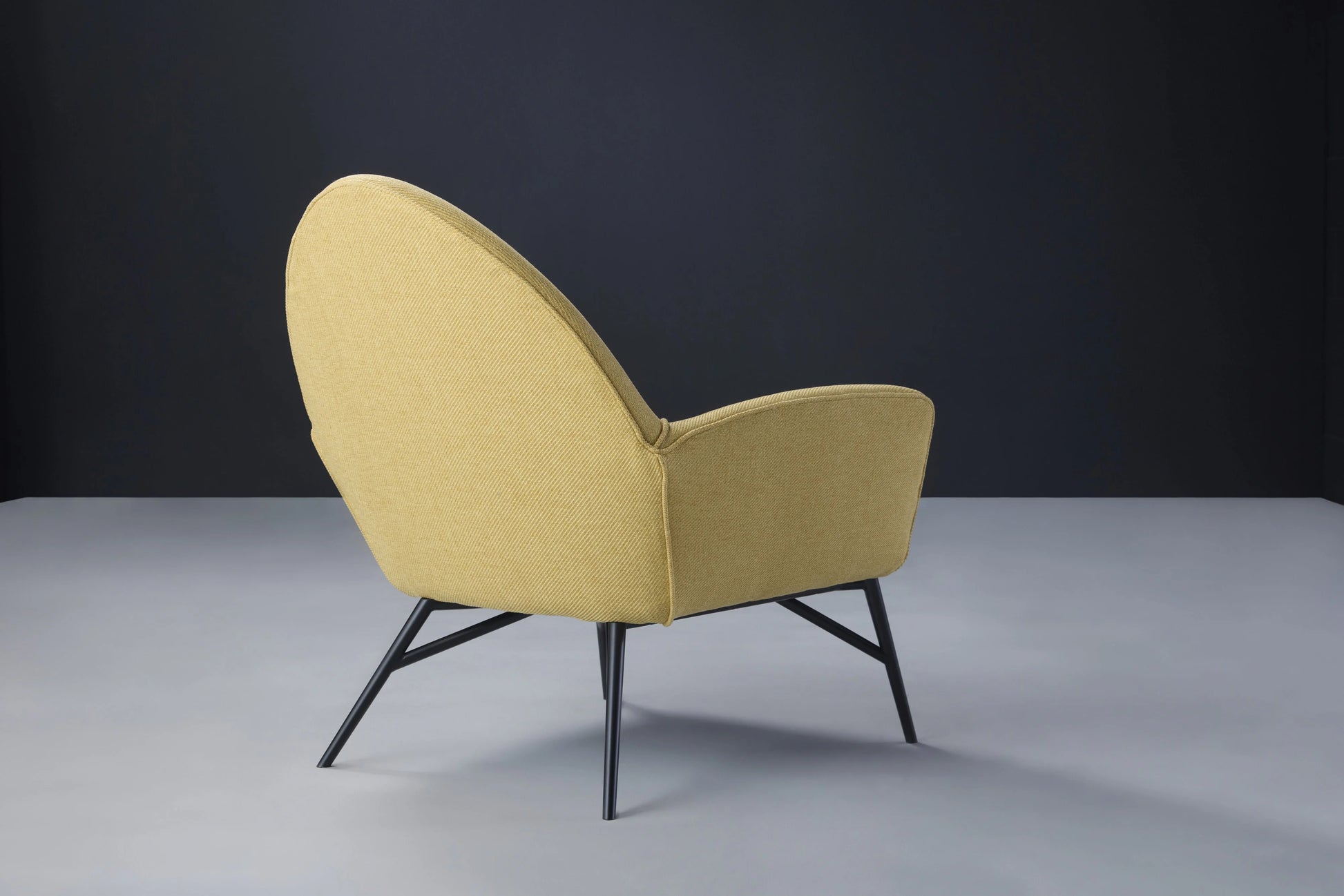 Lavinda 1 Seater Yellow - Back View