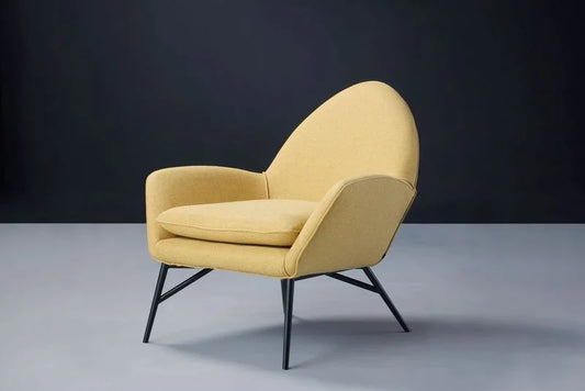 Lavinda 1 Seater Yellow - Front View