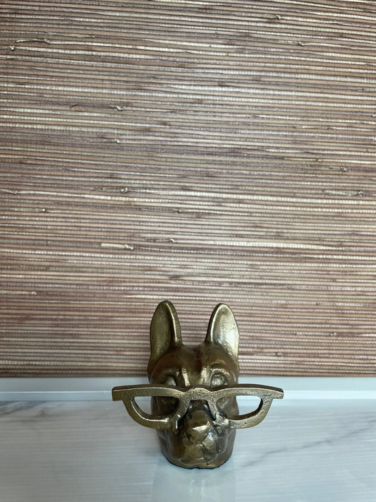 Oso4 Bronze Sculpture - Dog With Glasses