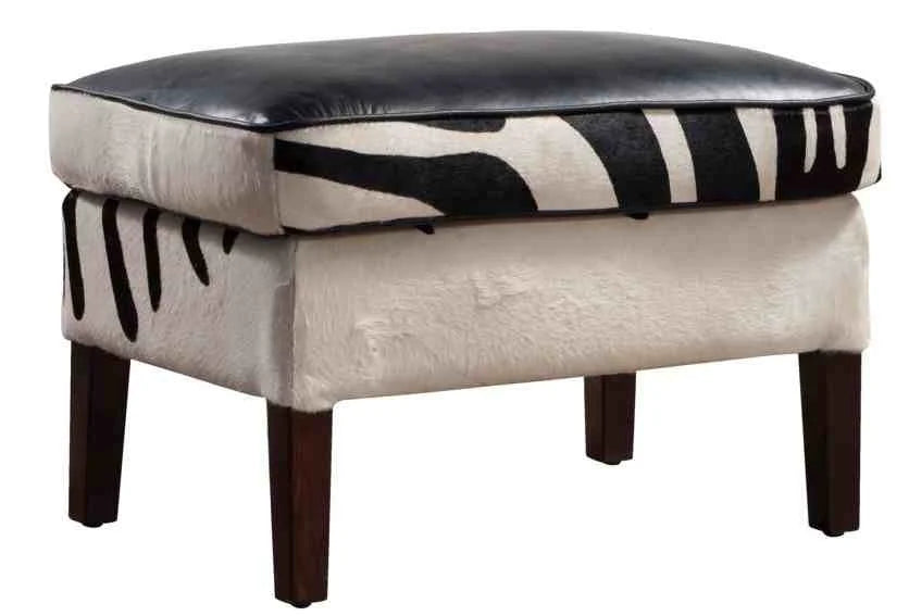Ottoman Zebra Foot-rest