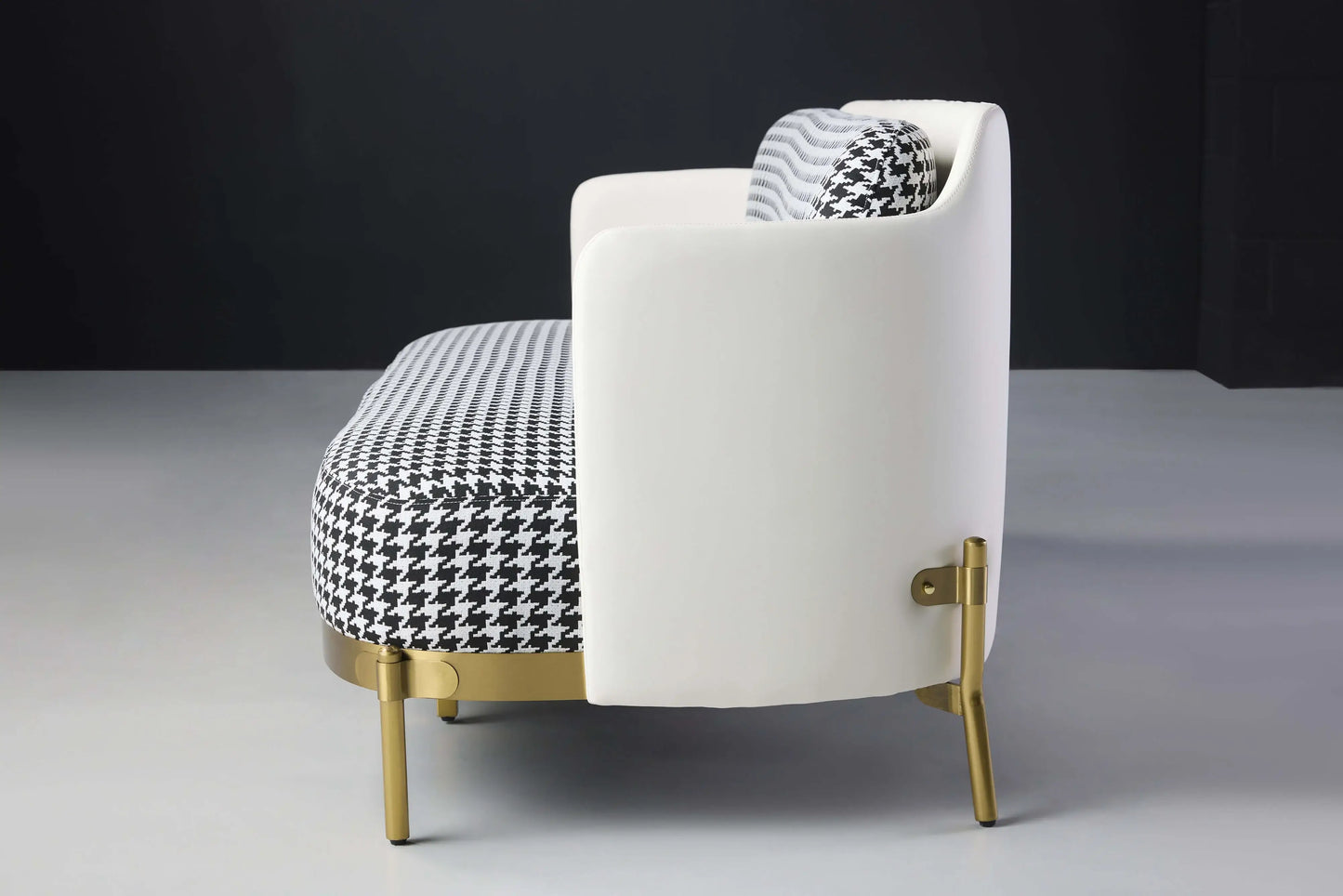 Paris 2 Seater Couch Side View