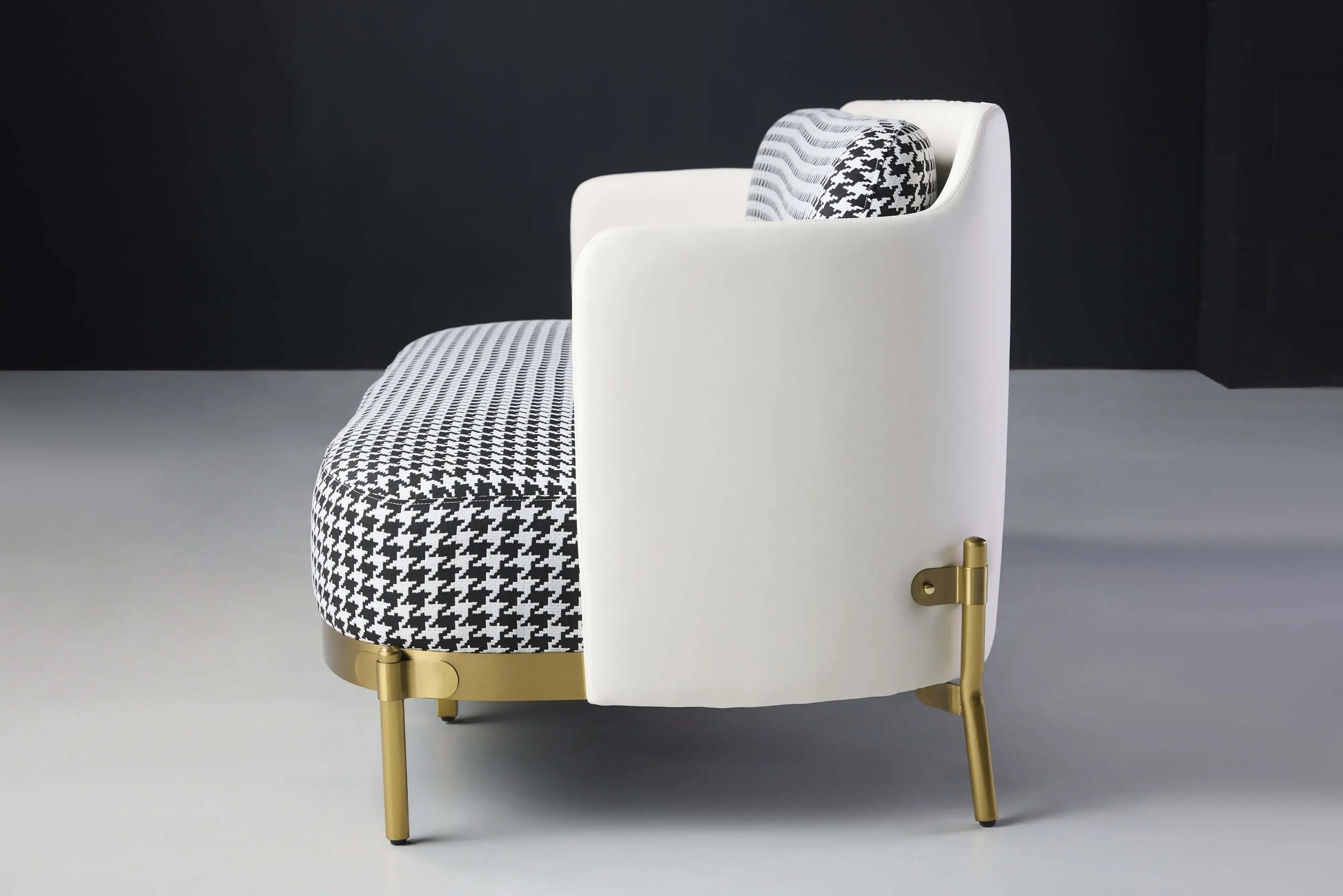 Paris 2 Seater Couch Side View