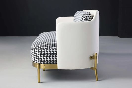 Paris 2 Seater Couch Side View