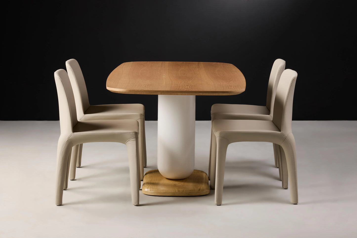 Rectangle Dining Table by Cosmo Side View