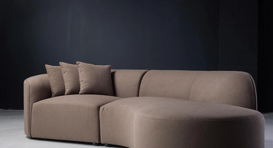 Ron 3-seater Sofa in Brown