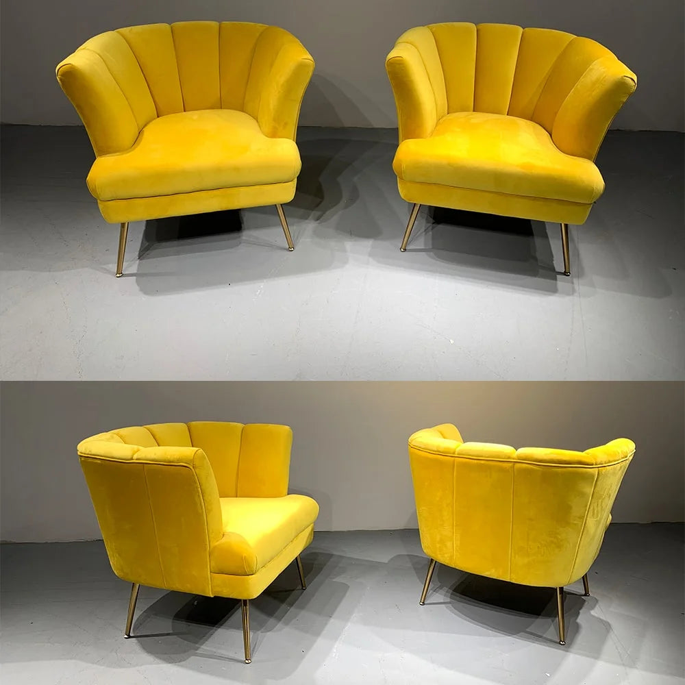 Sol Yellow Chair Arrangement Display