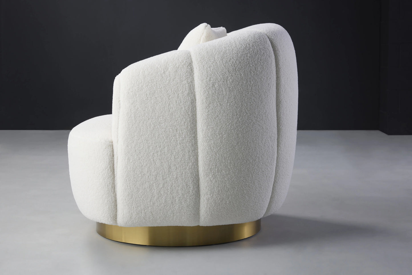 Terra White Chair - Side View