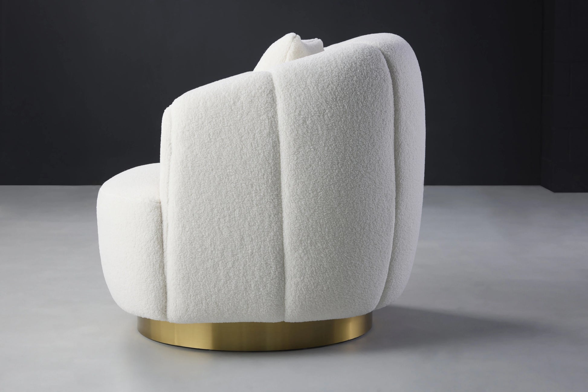 Terra White Chair - Side View