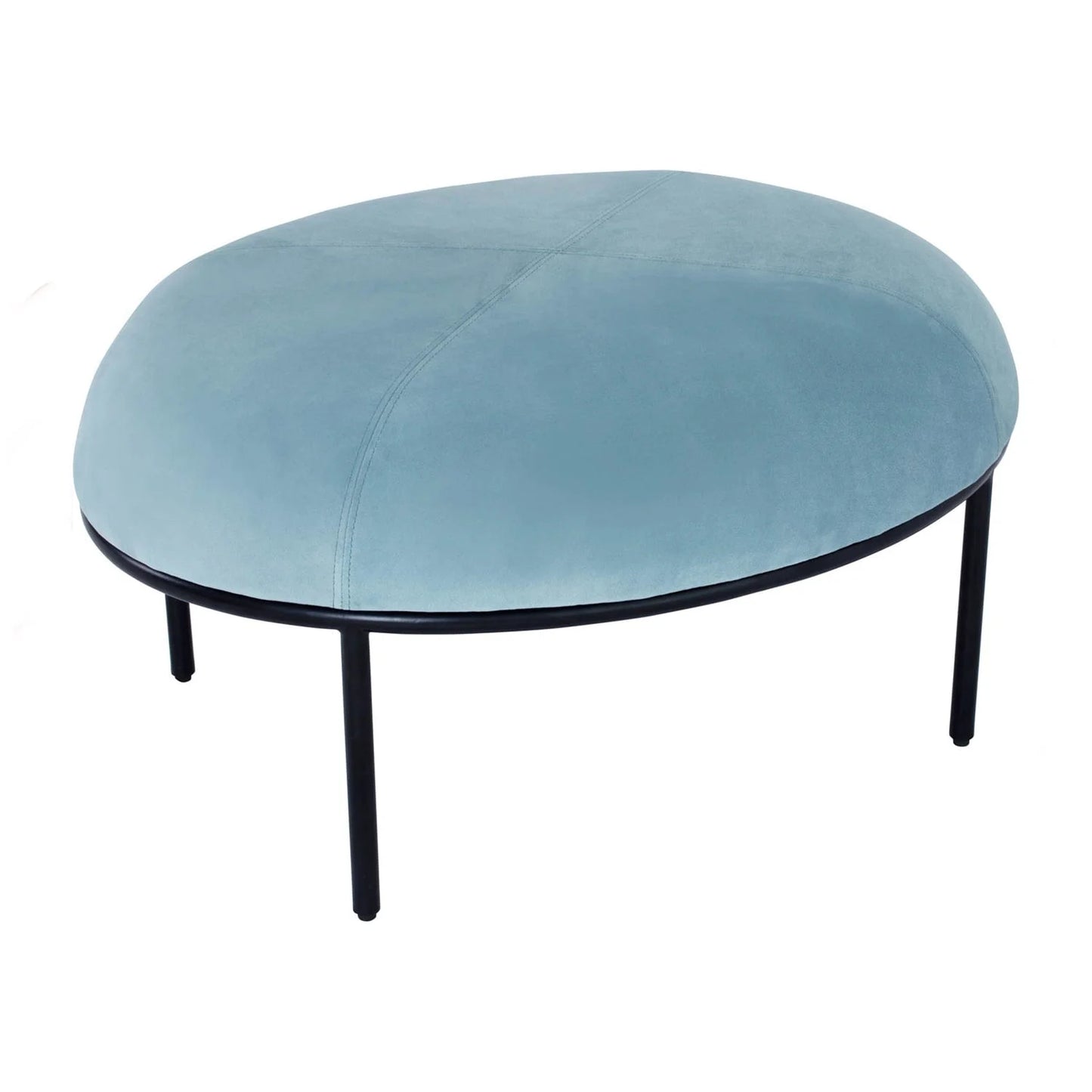 Vamos Oval Ottoman - Soft Cushion Design
