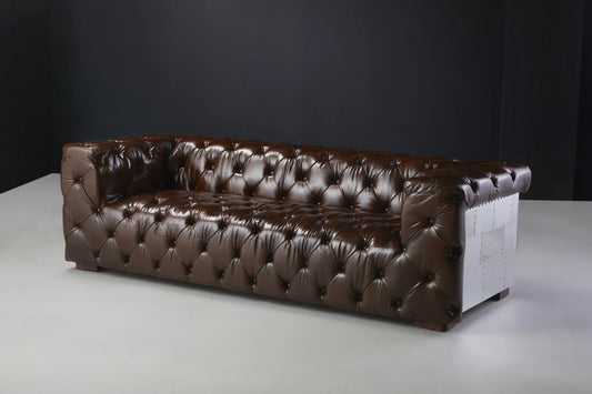 Vintage Chesterfield 3 Seater Sofa Design