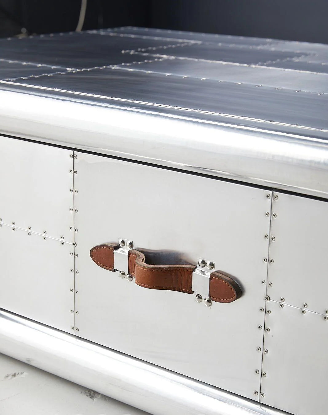 Vintage Coffee Table With Concealed Drawer