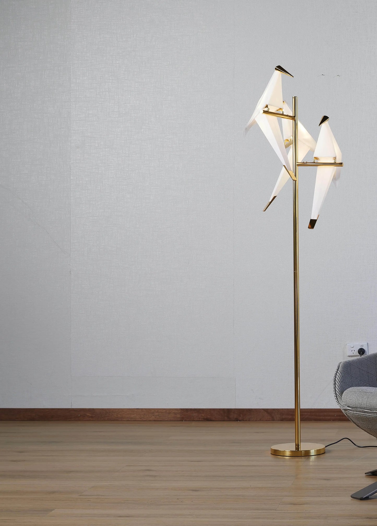 White Crow Lamp - Livingroom Decoration