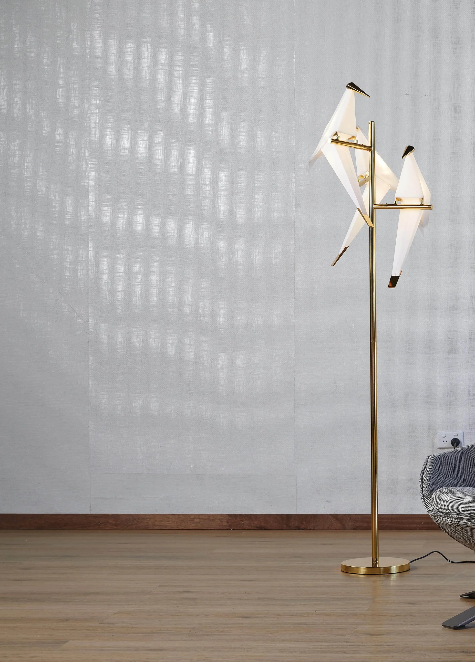 White Crow Lamp - Livingroom Decoration