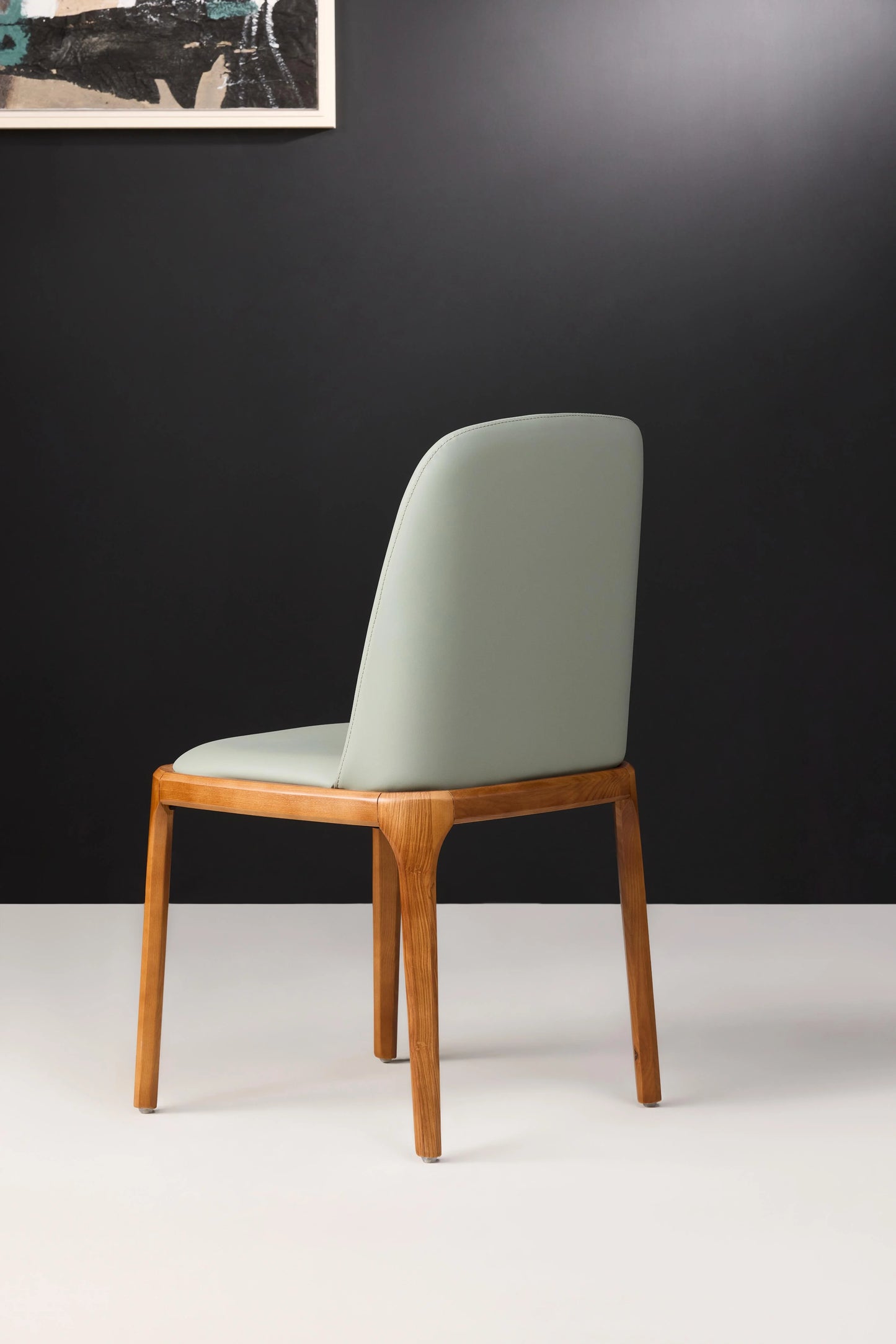 Yara Dining Chair Mint Green - Back View