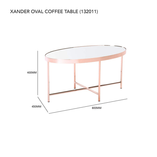 XANDER OVAL COFFEE TABLE