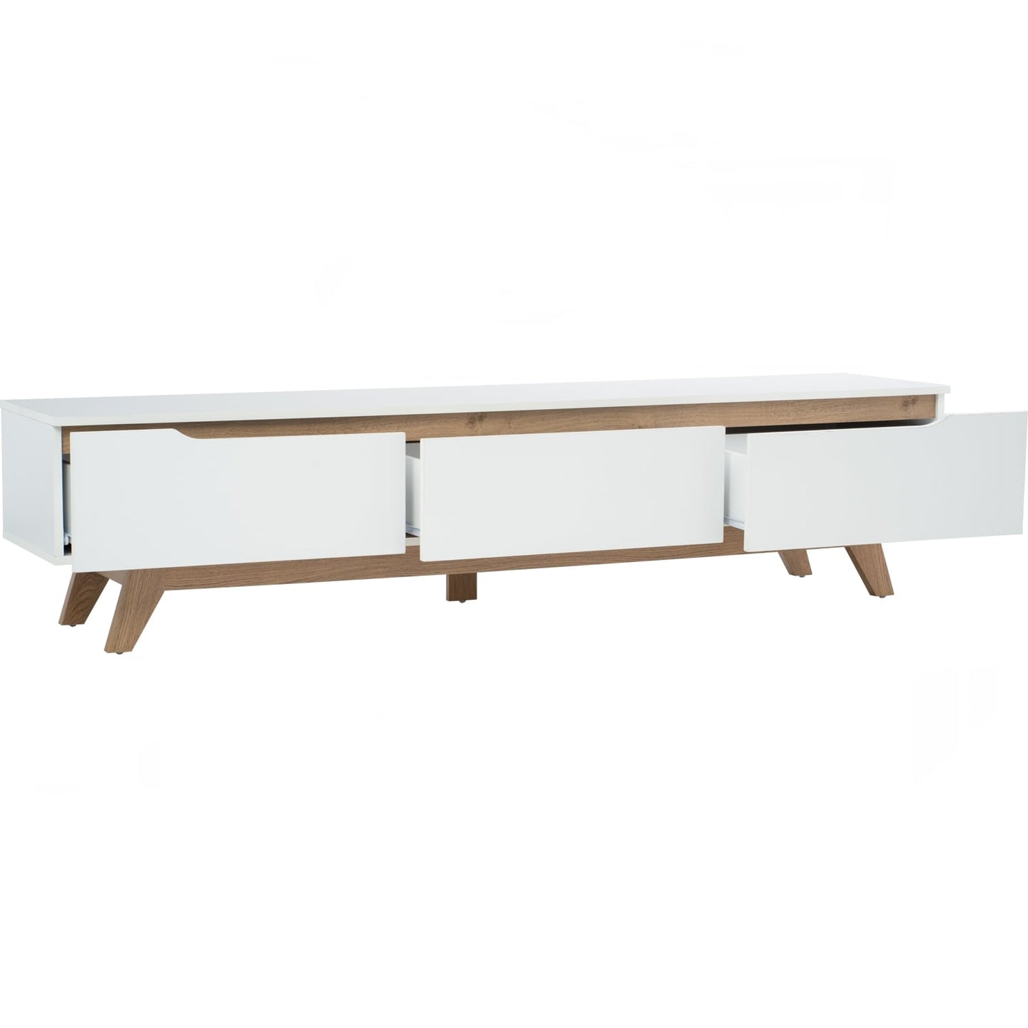 Mando 1.8M white oak tv cabinet