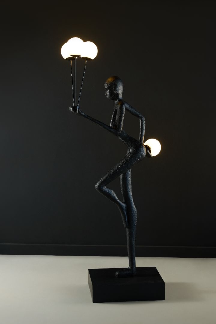 Artistic Figurine Floor Lamp