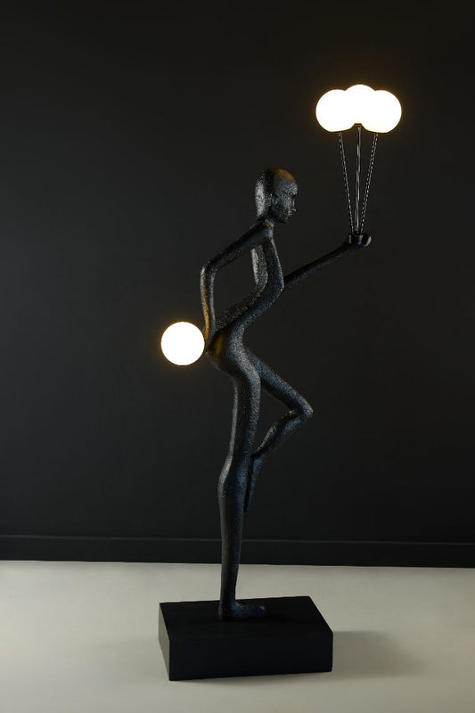 Artistic Figurine Floor Lamp