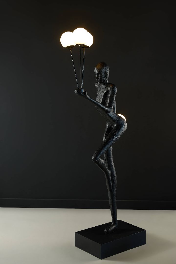 Artistic Figurine Floor Lamp