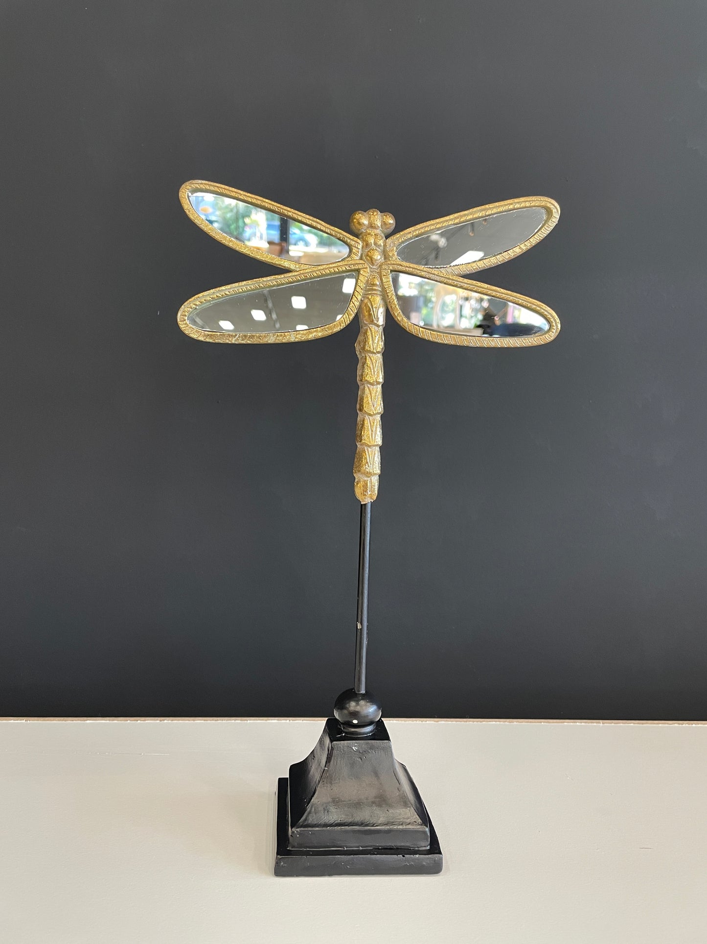 OS10 dragonfly paperweight