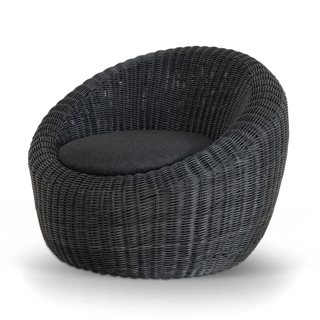 Royal black outdoor chair
