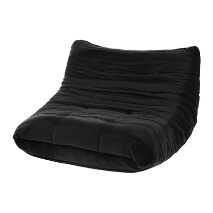 Lazy Sofa 2 Seaters Accent Caterpillar Chair Floor Couch Armless Lounge