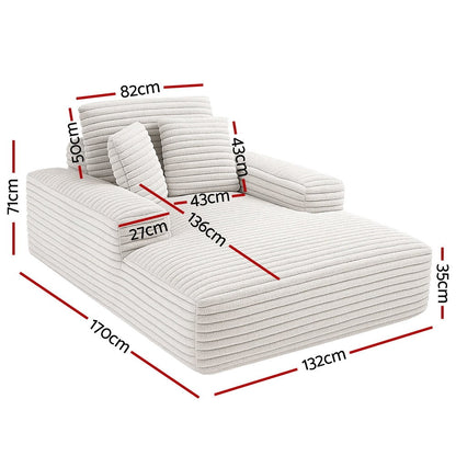 Shila Sofa Bed Lounge Chair Recliner Couch Reading Chairs Sleeper Cloud Sofas Faux Fur Fabric