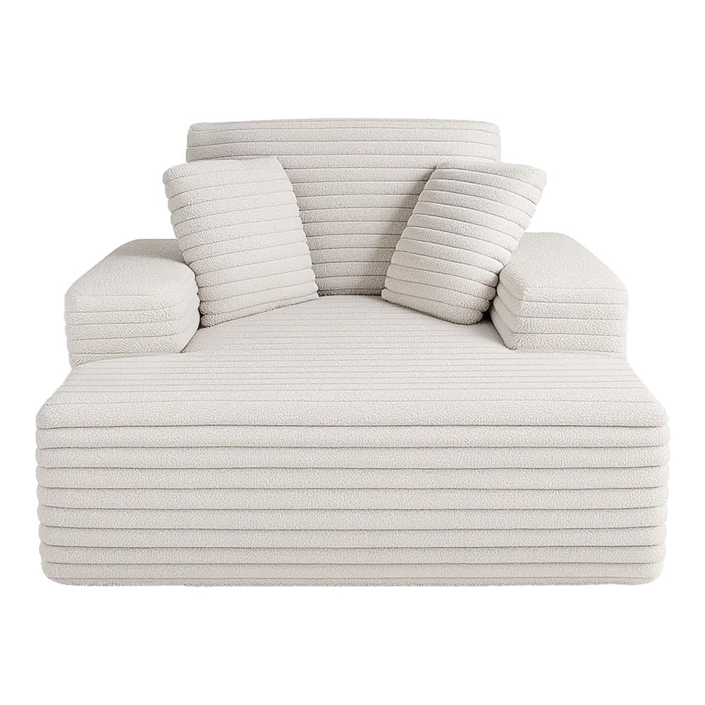 Shila Sofa Bed Lounge Chair Recliner Couch Reading Chairs Sleeper Cloud Sofas Faux Fur Fabric