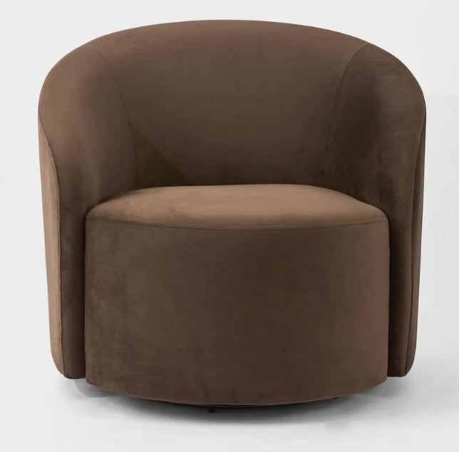 Sierra Swivel Armchair Chocolate