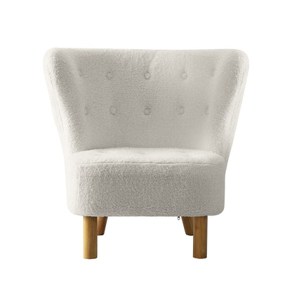 Liam Armchair Lounge Accent Chair Armchairs Couch Chairs Sofa Bedroom White