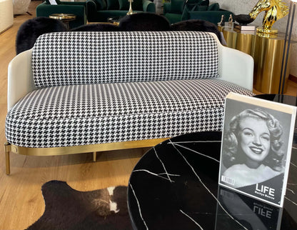 Elegant Paris 2 Seater Couch Display