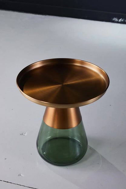 Iron Tray Side Table - Modern Design