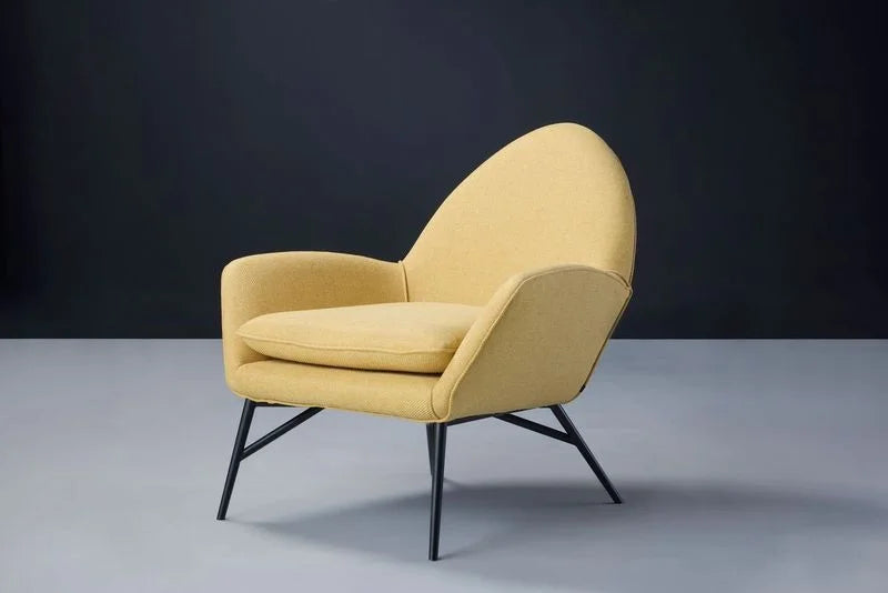 Lavinda 1 Seater Yellow - Front View