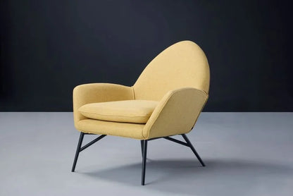 Lavinda 1 Seater Yellow - Front View