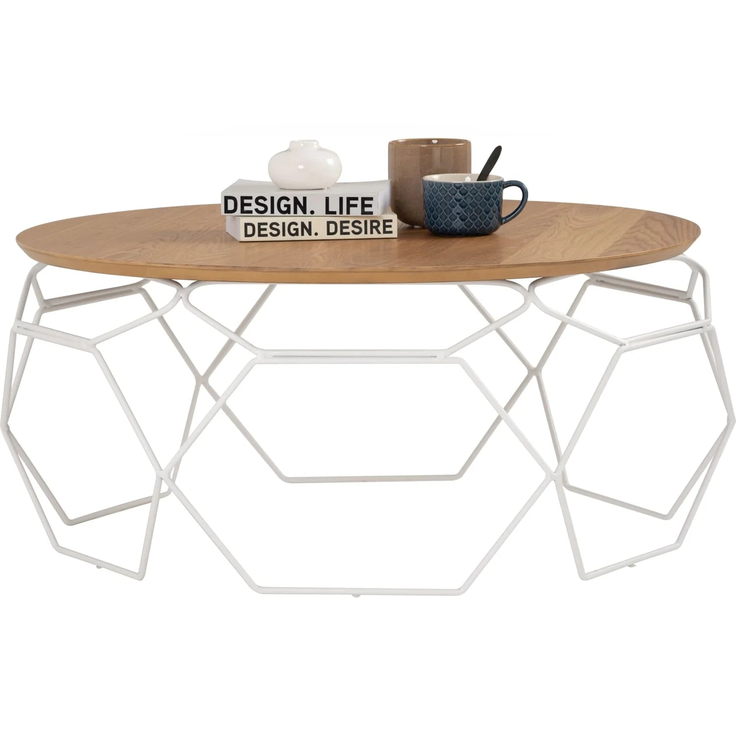 Mando 1.6m Coffee Table Display - White