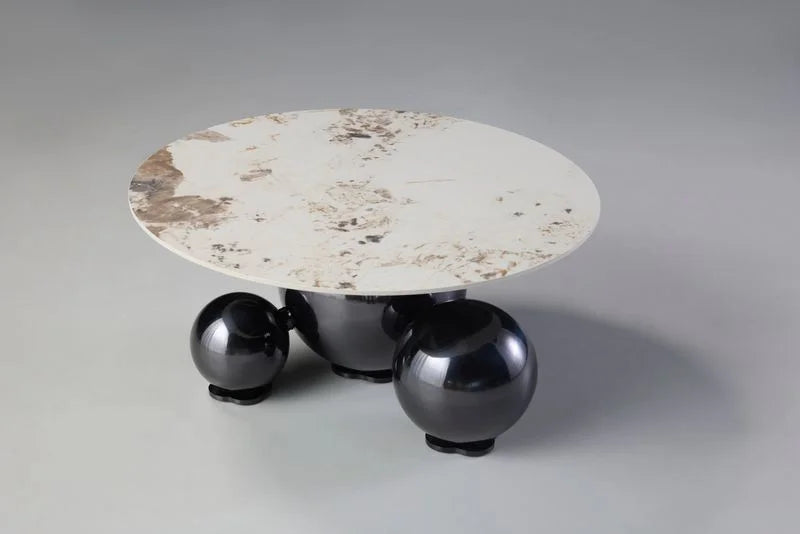 Round Marble Top Coffee Table